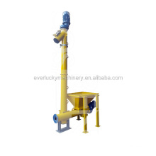 Vertical screw conveyor for cement feeding and  conveying